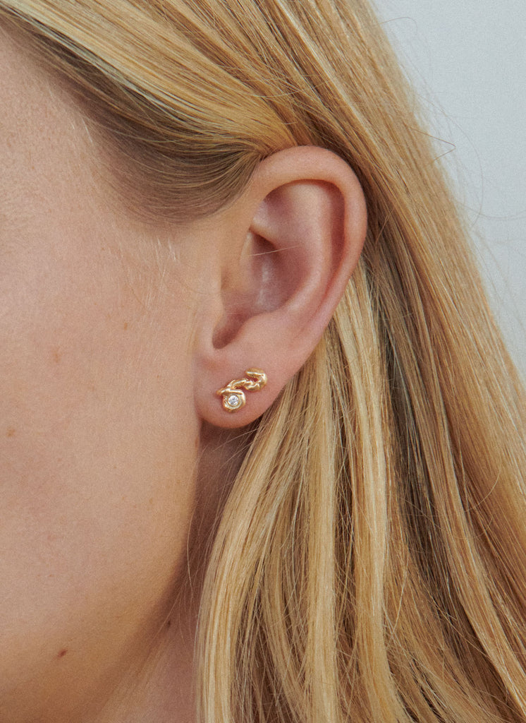 ivy diamond earring
