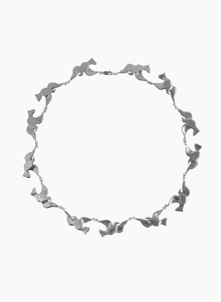 a dozen doves necklace