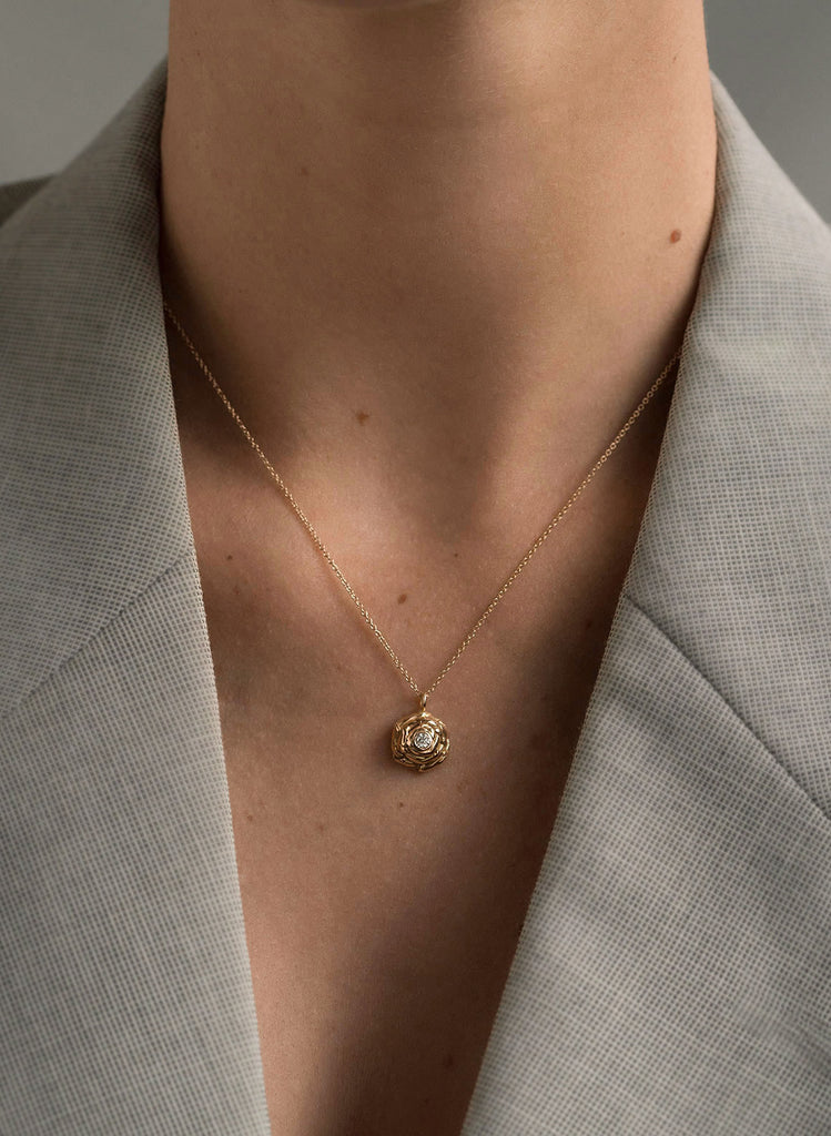 Edith diamond necklace