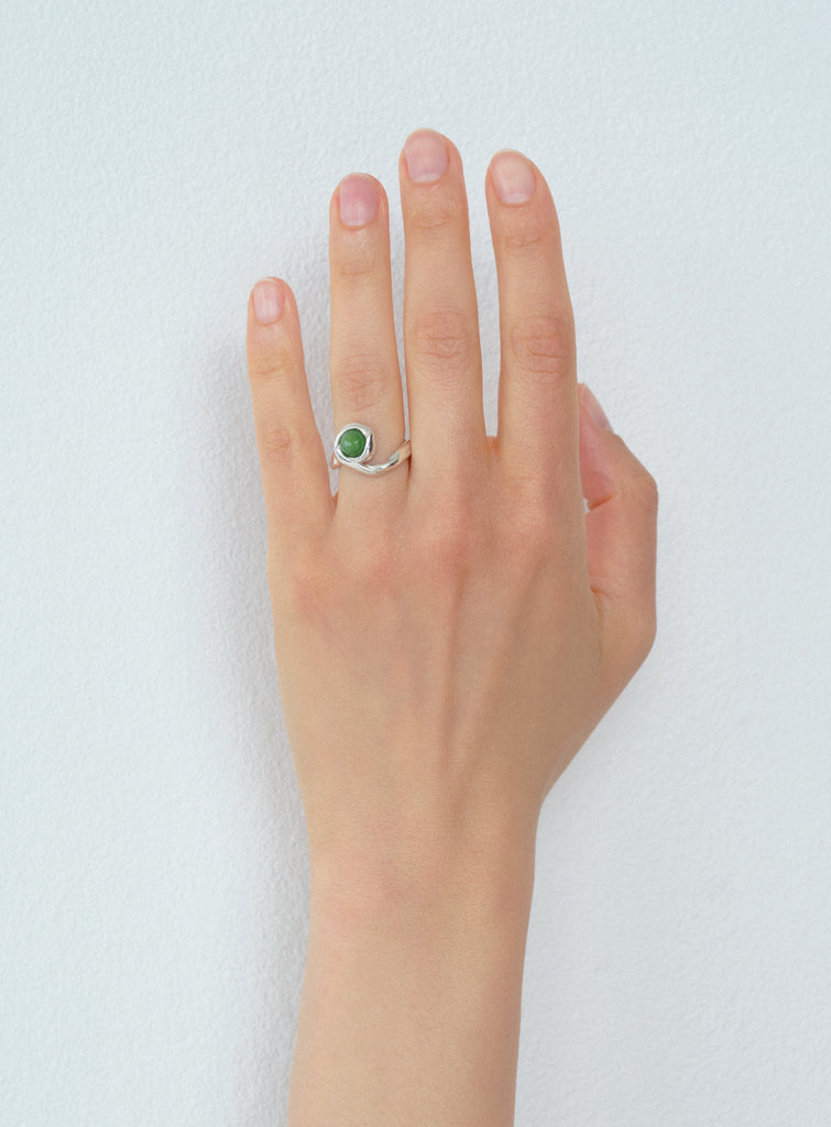 Cadence jade ring