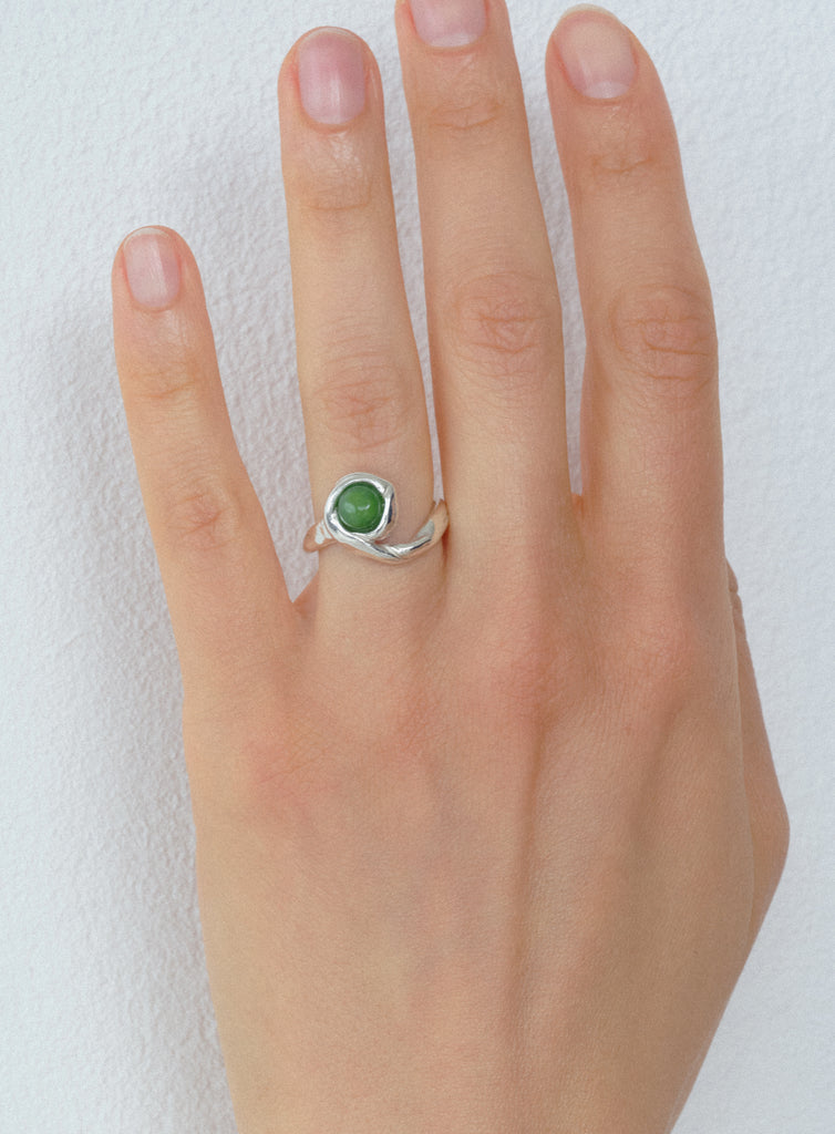 Cadence jade ring