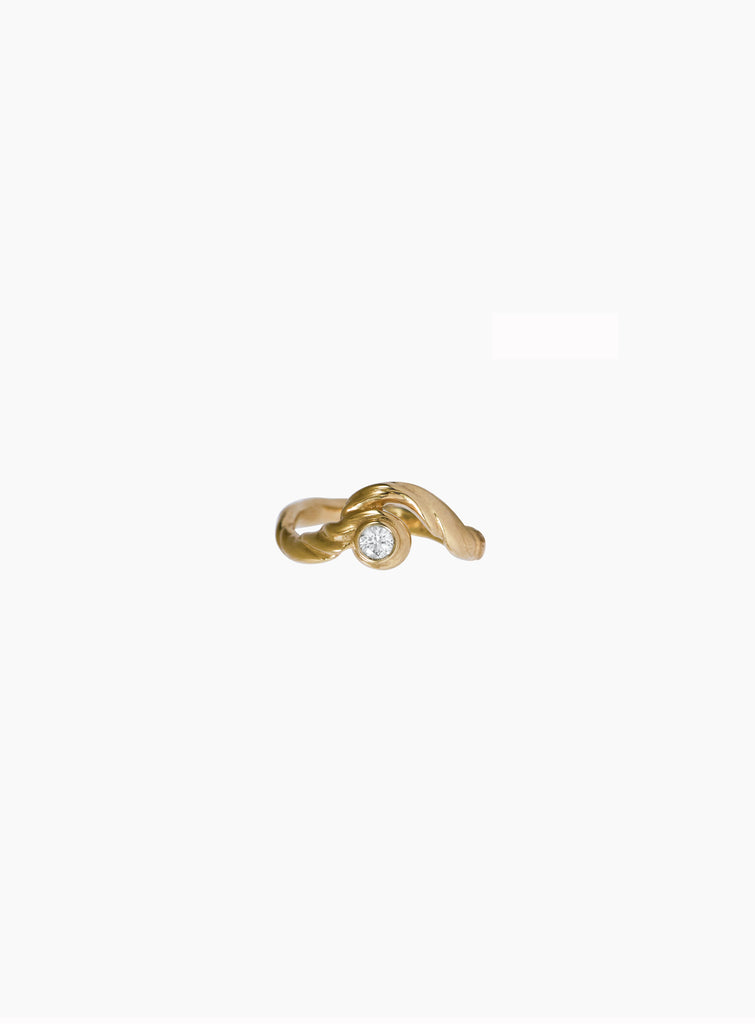 Petite Cloud Diamond Ring
