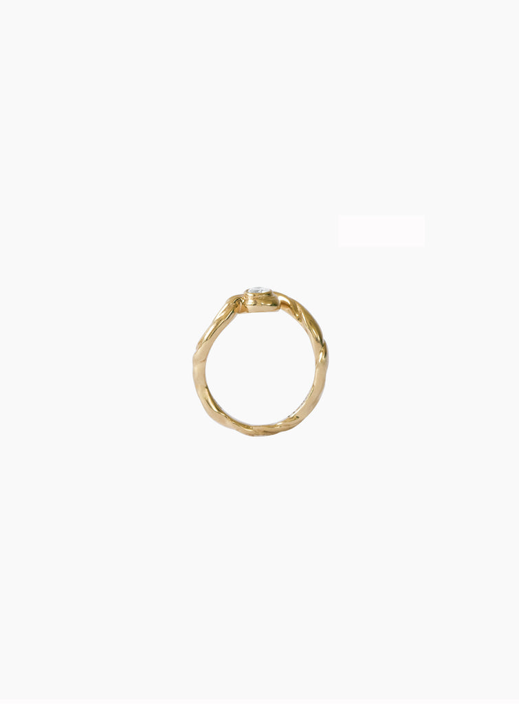 Petite Cloud Diamond Ring