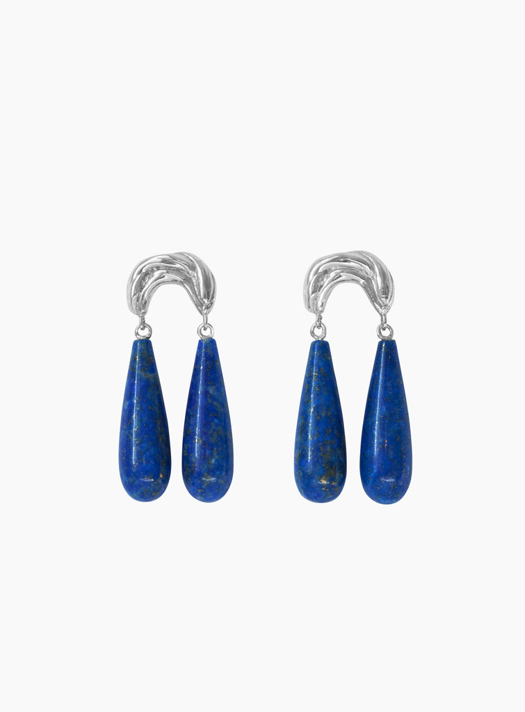 Duplet Lapis Earrings