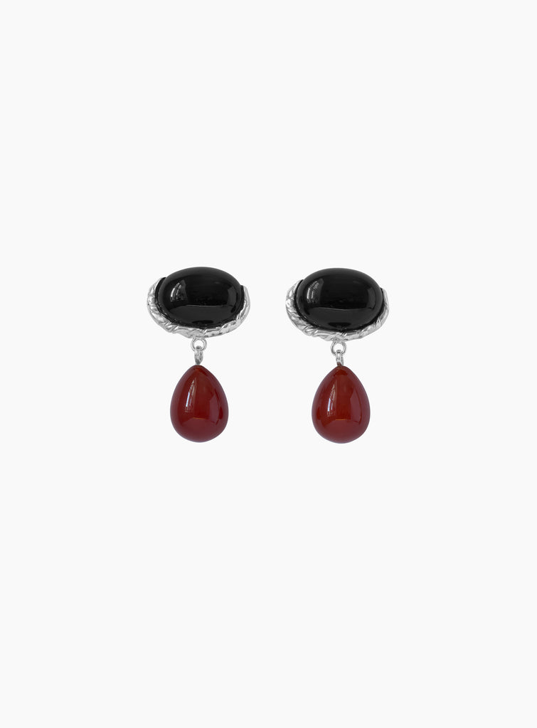 Embleme Black Cherry Earrings