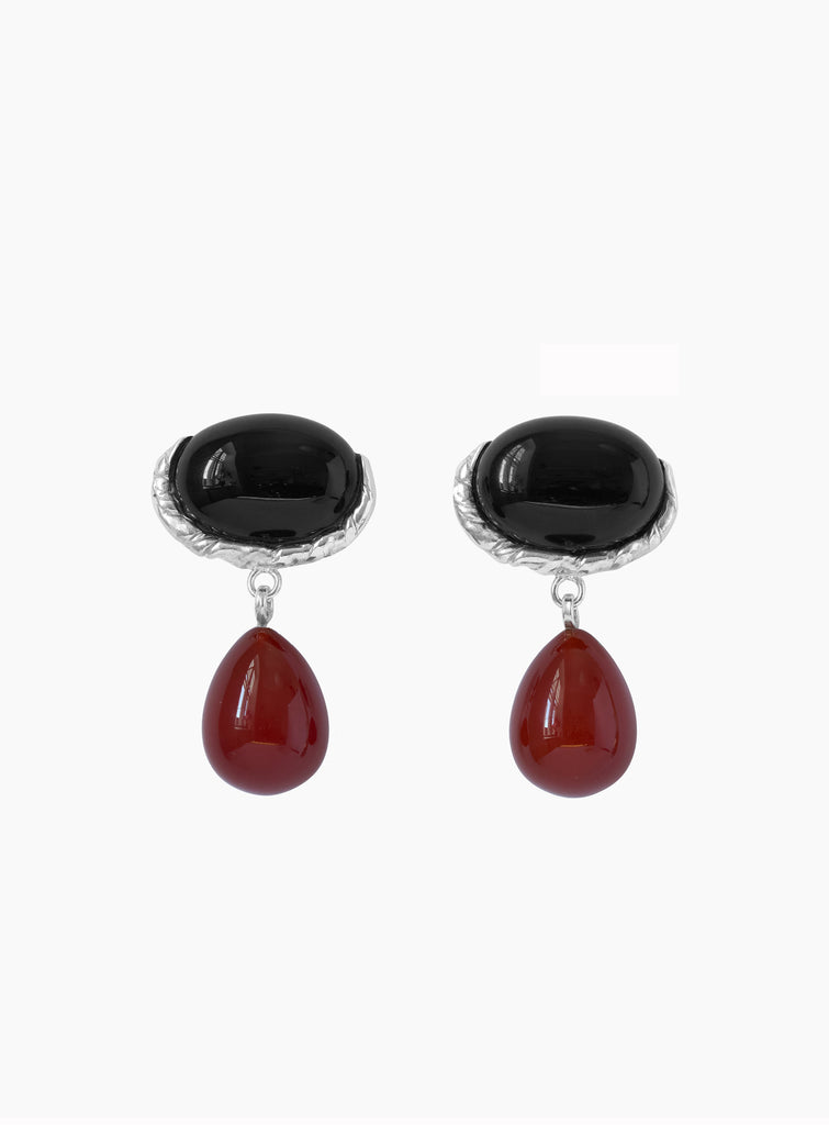 Embleme Black Cherry Earrings
