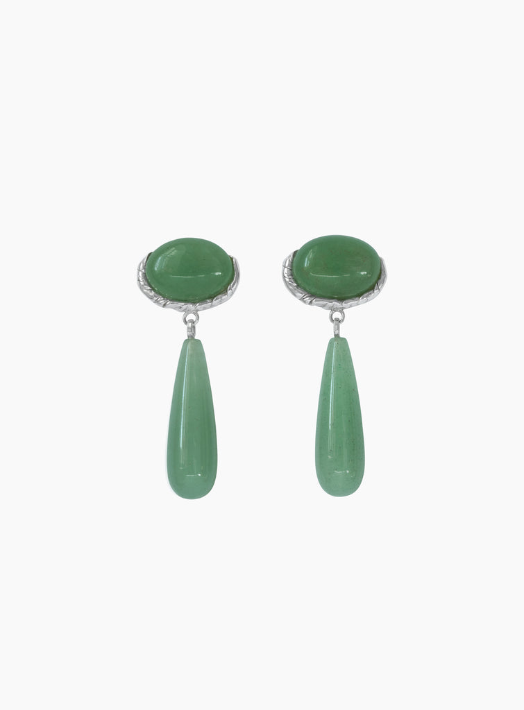 Embleme Grande Aventurine Earrings