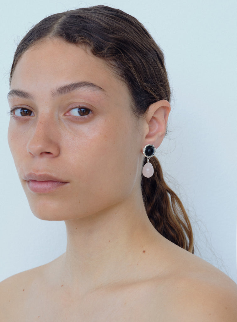 Emma blush earrings