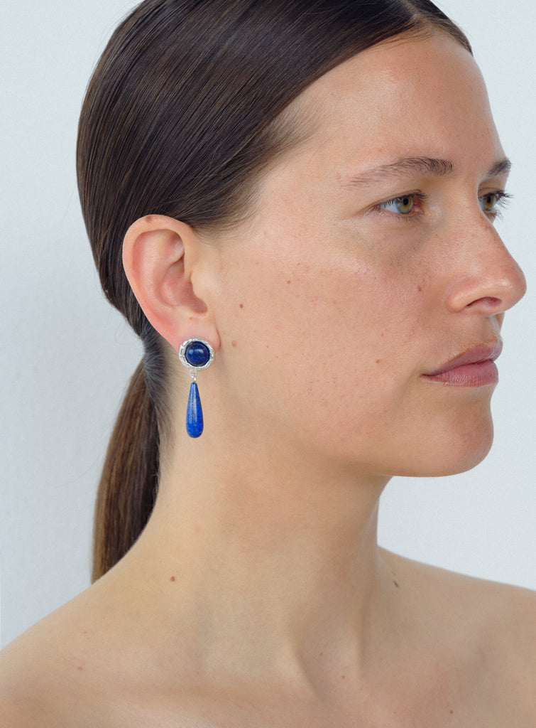 Emma lapis earrings