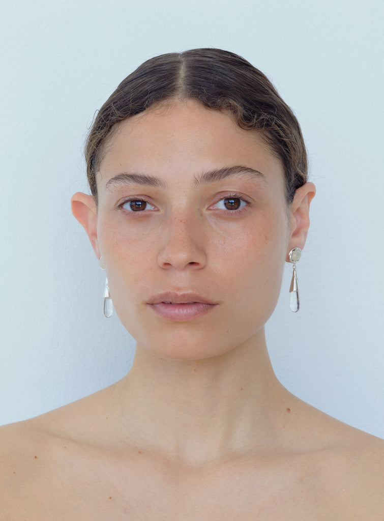 Kamma crystal earrings