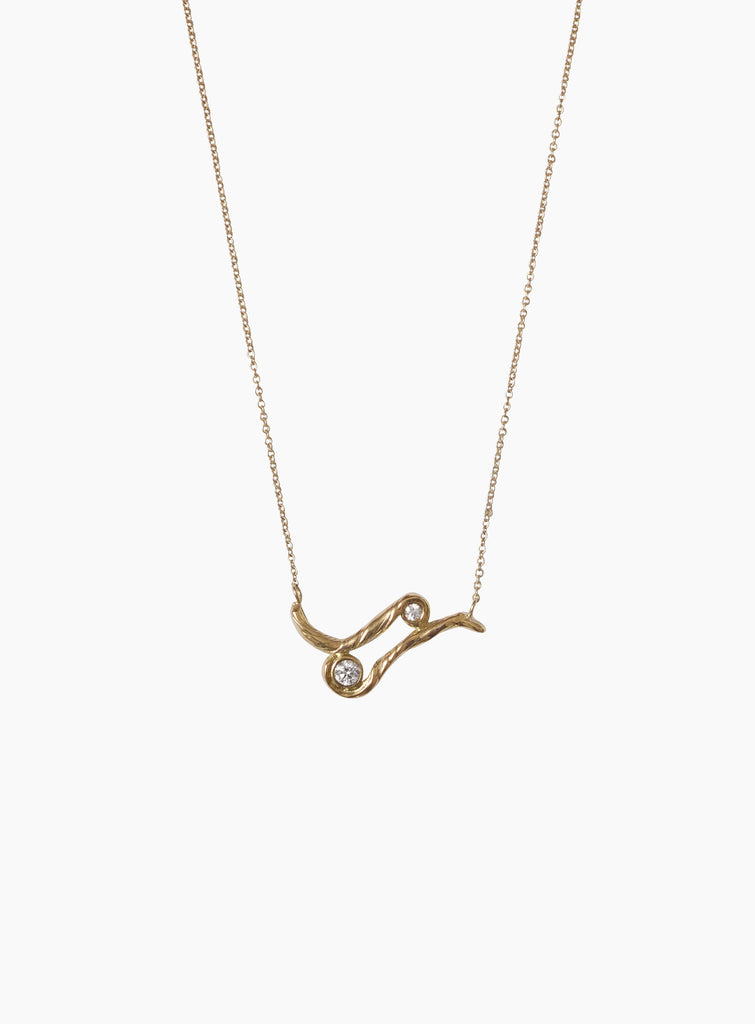 Node Diamond Necklace