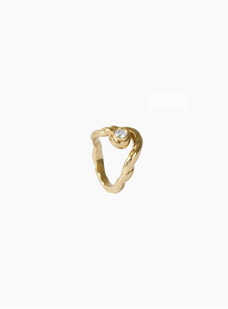 Cloud Diamond Ring