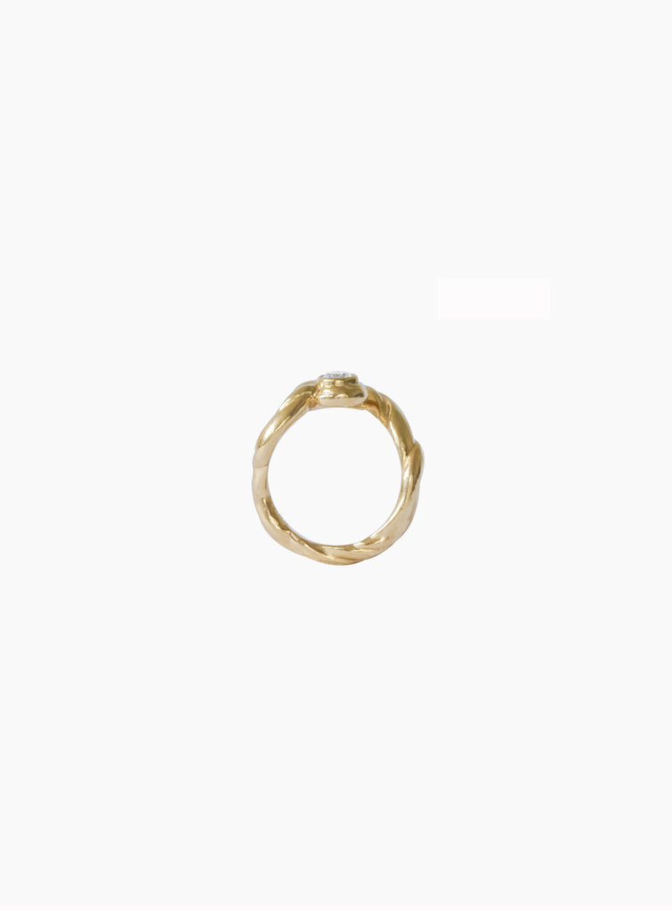 Cloud Diamond Ring