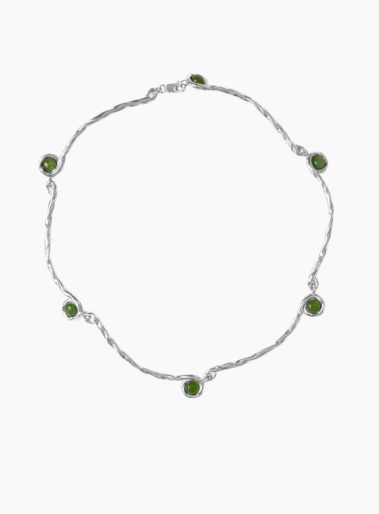 Petite Lago Jade Necklace