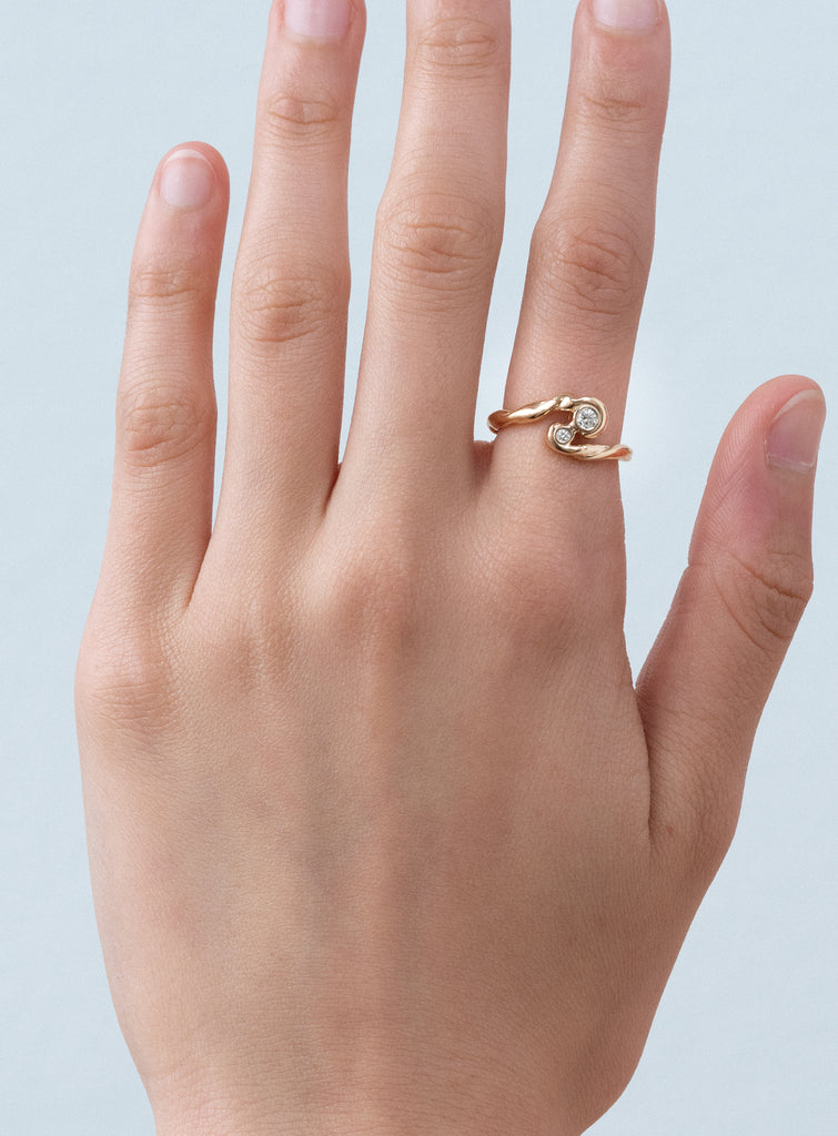 Petite Livia Diamond Ring