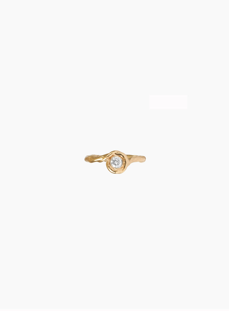 Petite Lago Diamond Ring
