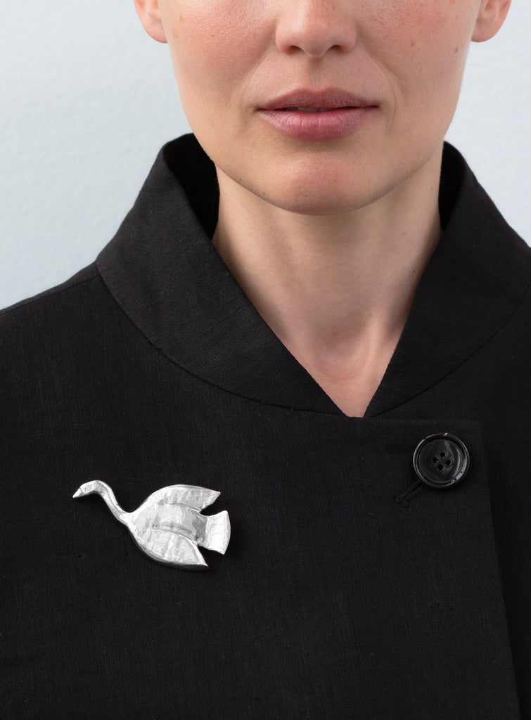 Swan Brooch