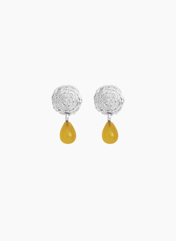 Breton Sunflower Earrings