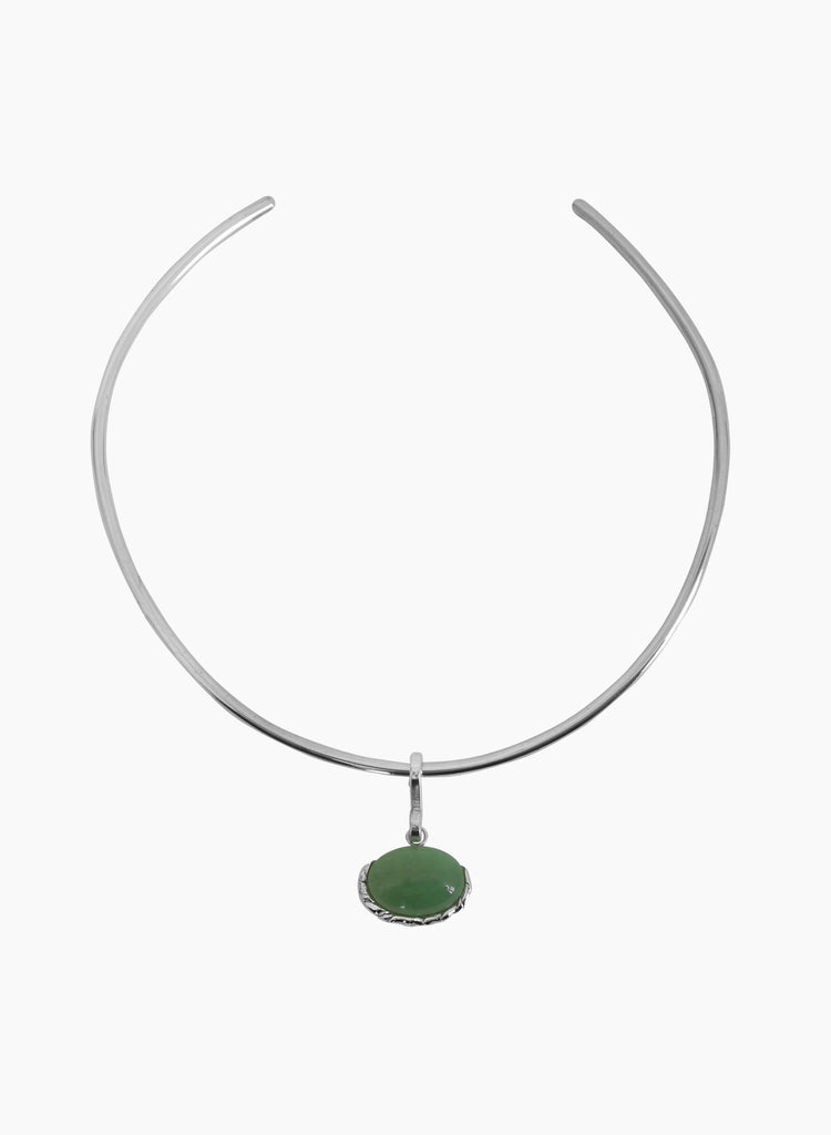 Embleme Aventurine Collier