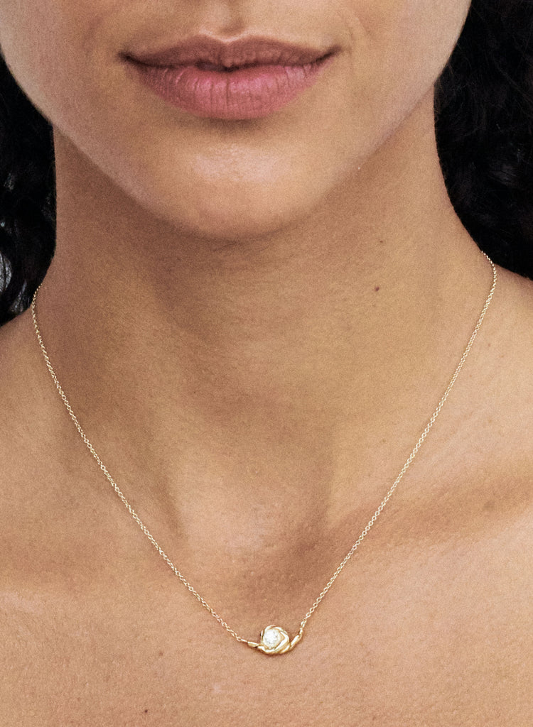 Twiggy Diamond Necklace